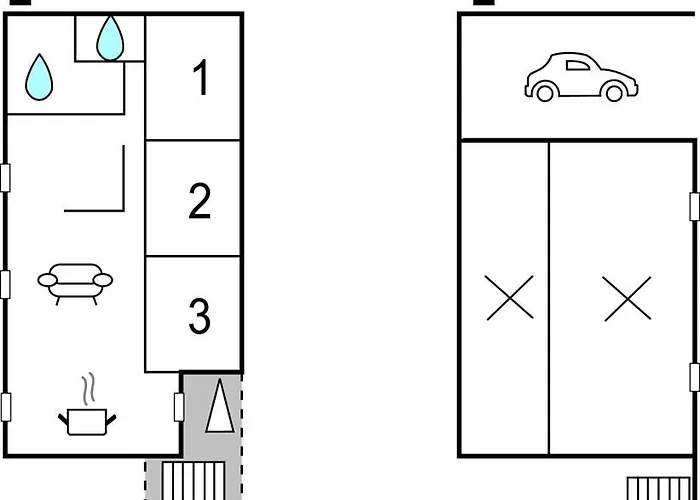 In With House Sea View בית נופש Pirou